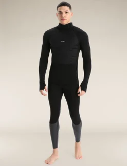 Discount Icebreaker Zoneknit™ Merino Isolierter Zip-Hoodie Herren Black