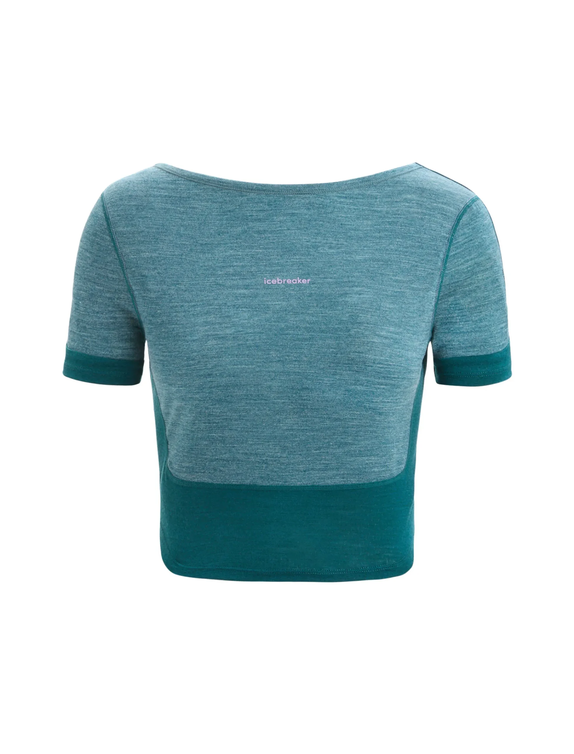 Shop Icebreaker Zoneknit™ Merino Scoop Back T-Shirt Damen Green Glory Heather