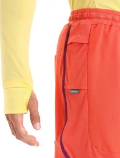 Cheap Icebreaker Zoneknit™ Merino Shorts Herren Vibrant Earth Heather/Go Berry