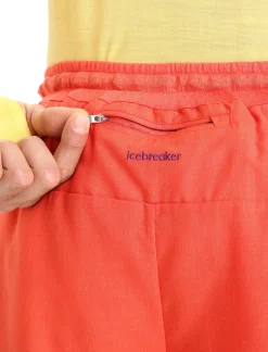 Cheap Icebreaker Zoneknit™ Merino Shorts Herren Vibrant Earth Heather/Go Berry