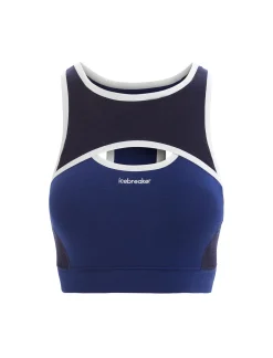 Sale Icebreaker Zoneknit™ Merino Sport-Bh Damen Royal Navy/Midnight Navy