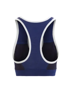 Sale Icebreaker Zoneknit™ Merino Sport-Bh Damen Royal Navy/Midnight Navy