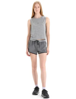 Best Icebreaker Zoneknit™ Merino Tanktop Damen Metro Heather