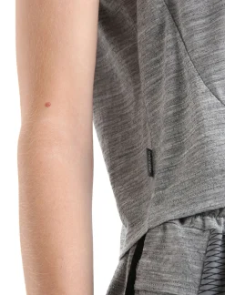 Best Icebreaker Zoneknit™ Merino Tanktop Damen Metro Heather