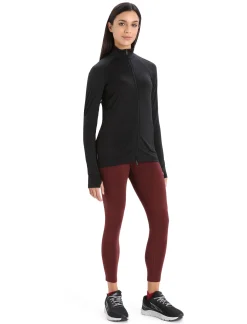 Shop Icebreaker Zoneknit™ Merino Zip-Jacke Damen Black