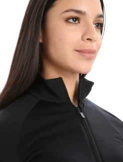Shop Icebreaker Zoneknit™ Merino Zip-Jacke Damen Black