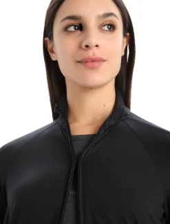 Shop Icebreaker Zoneknit™ Merino Zip-Jacke Damen Black