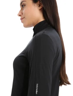 Shop Icebreaker Zoneknit™ Merino Zip-Jacke Damen Black