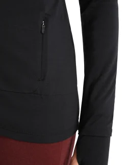 Shop Icebreaker Zoneknit™ Merino Zip-Jacke Damen Black