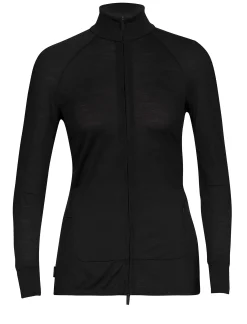 Shop Icebreaker Zoneknit™ Merino Zip-Jacke Damen Black